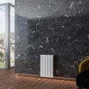 Addington Aluminium 600 x 366mm Radiator Type10 - Gloss White