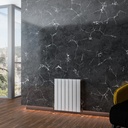 Addington Aluminium 600 x 514mm Radiator Type10 - Gloss White