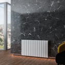 Addington Aluminium 600 x 1032mm Radiator Type10 - Gloss White