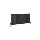 Addington Aluminium 600 x 1254mm Radiator Type20 - Matt Anthracite