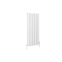 Guardia 1200 x 470mm Aluminium Radiator - Matt White