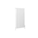 Guardia 1200 x 565mm Aluminium Radiator - Matt White