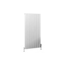 Hadleigh 1200 x 555mm Aluminium Radiator - Matt White