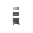 Tunstall 1200 x 500mm Towel Rail - Matt Anthracite