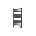 Tunstall 1200 x 600mm Towel Rail - Matt Anthracite