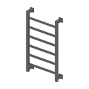 Loxley 800 x 500mm Towel Rail - Matt Anthracite
