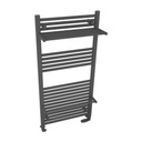 Haddenham Designer Towel Rail 1200 x 600mm - Matt Anthracite