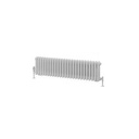 Rivassa 3 Column Radiator 300 x 1148mm - Gloss White