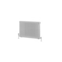 Rivassa 3 Column Radiator 600 x 833mm - Gloss White