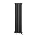 Rivassa 2 Column Rad. 1800 x 473mm - Matt Anthracite