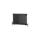 Rivassa 2 Column Rad. 600 x 833mm - Matt Anthracite