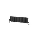 Rivassa 3 Column Rad. 300 x 1148mm - Matt Anthracite