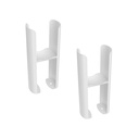 Rubano Radiator Feet (Pair) - Gloss White