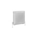 Rivassa 4 Column Radiator 600 x 605mm - Gloss White