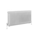 Rivassa 4 Column Radiator 600 x 1190mm - Gloss White