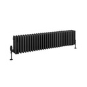 Rivassa 4 Column Radiator 300 x 1373mm - Matt Anthracite