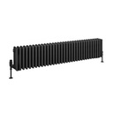 Rivassa 4 Column Radiator 300 x 1505mm - Matt Anthracite