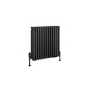 Rivassa 4 Column Radiator 600 x 605mm - Matt Anthracite