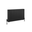 Rivassa 4 Column Radiator 600 x 1010mm - Matt Anthracite