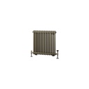 Rivassa 2 Column Radiator 600 x 608mm - Bronze Effect