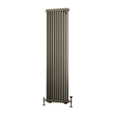 Rivassa 2 Column Radiator 1800 x 473mm - Bronze Effect