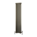 Rivassa 2 Column Radiator 1800 x 383mm - Bronze Effect