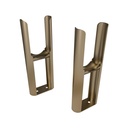 Rivassa 2 Column Radiator Feet (Pair) - Bronze Effect
