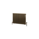Rivassa 3 Column Radiator 600 x 833mm - Bronze Effect