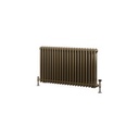Rivassa 3 Column Radiator 600 x 1010mm - Bronze Effect