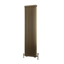 Rivassa 3 Column Radiator 1800 x 473mm - Bronze Effect