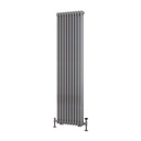 Rivassa 3 Column Radiator 1800 x 473mm - Chrome Effect