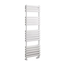 Tunstall Double 1600 x 500mm Towel Rail - Matt White