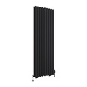 Tunstall Double 1800 x 630mm Radiator - Matt Black