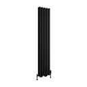 Tunstall Double 1800 x 350mm Radiator - Matt Black