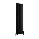 Tunstall Double 1800 x 490mm Radiator - Matt Black