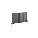 Tunstall Double 600 x 1061mm Radiator - Matt Anthracite