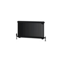 Rivassa 2 Column Radiator 600 x 1010mm - Matt Black