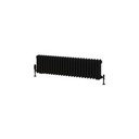 Rivassa 3 Column Radiator 300 x 1148mm - Matt Black