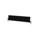 Rivassa 3 Column Radiator 300 x 1373mm - Matt Black