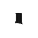 Rivassa 3 Column Radiator 600 x 428mm - Matt Black