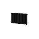 Rivassa 3 Column Radiator 600 x 1010mm - Matt Black