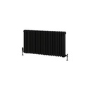 Rivassa 3 Column Radiator 600 x 1148mm - Matt Black