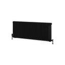 Rivassa 3 Column Radiator 600 x 1460mm - Matt Black