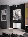 Guardia 600 x 850mm Aluminium Radiator - Matt White