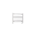Wendover Curved Multirail 600 x 750mm - Gloss White