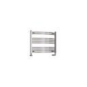 Wendover Curved Multirail 600 x 750mm - Chrome