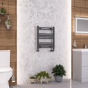 Wendover Straight Multirail 600 x 500mm - Matt Anthracite