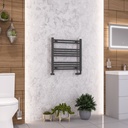 Wendover Straight Multirail 600 x 600mm - Matt Anthracite