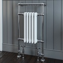 Avon 960 x 500mm - Chrome/Gloss White