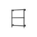 Kennet Dry Element Towel Rail 700 x 600mm - Matt Anthracite